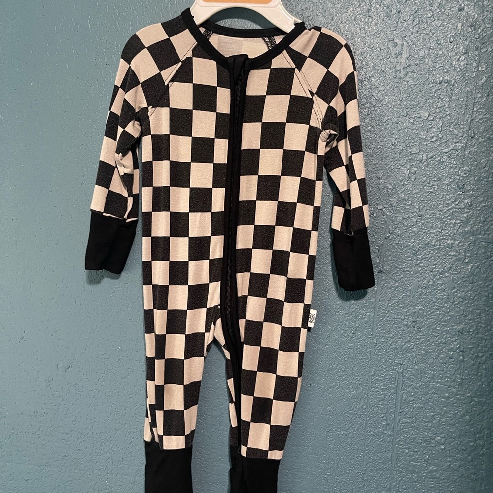 Fletch Checkered footie